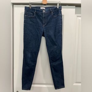 LOFT Denim Leggings in Indigo Wash Size 31/12